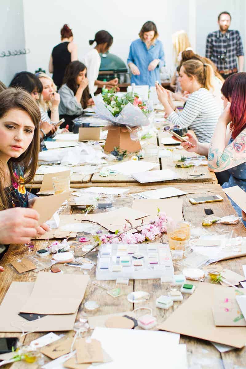 Not On The High Street Wedding Event Bespoke Bride-41