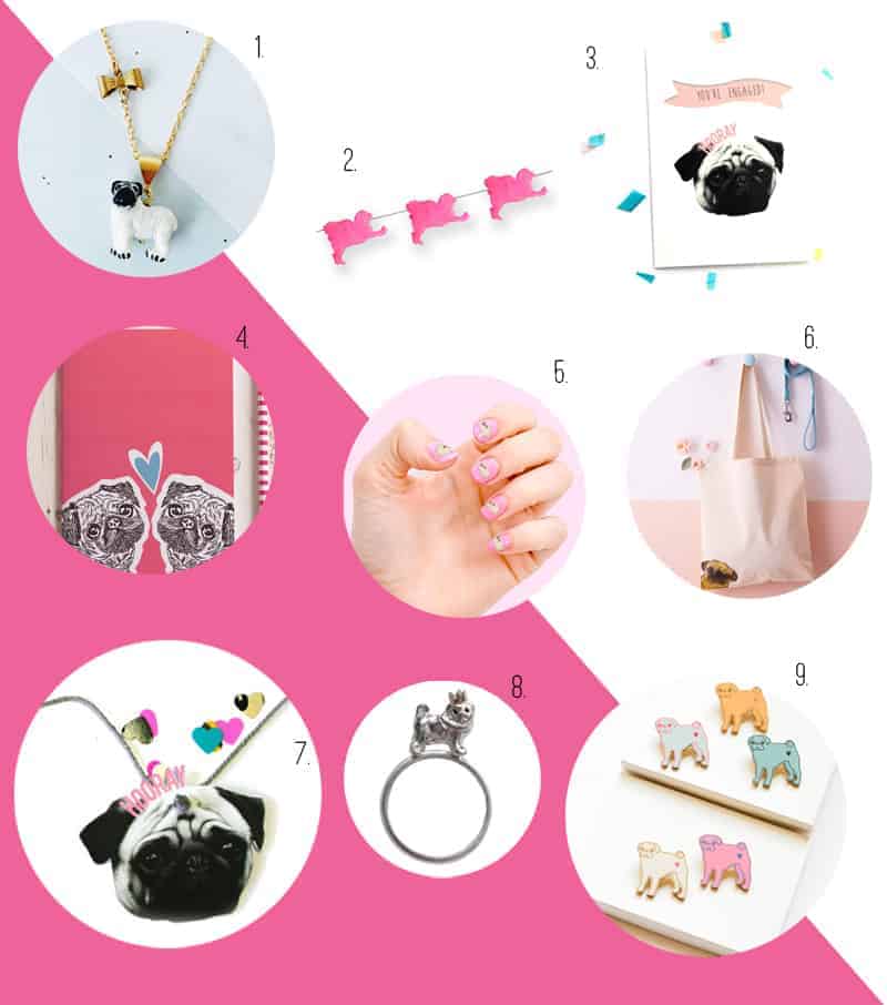 PUG ACCESSORIES FOR YOUR WEDDING