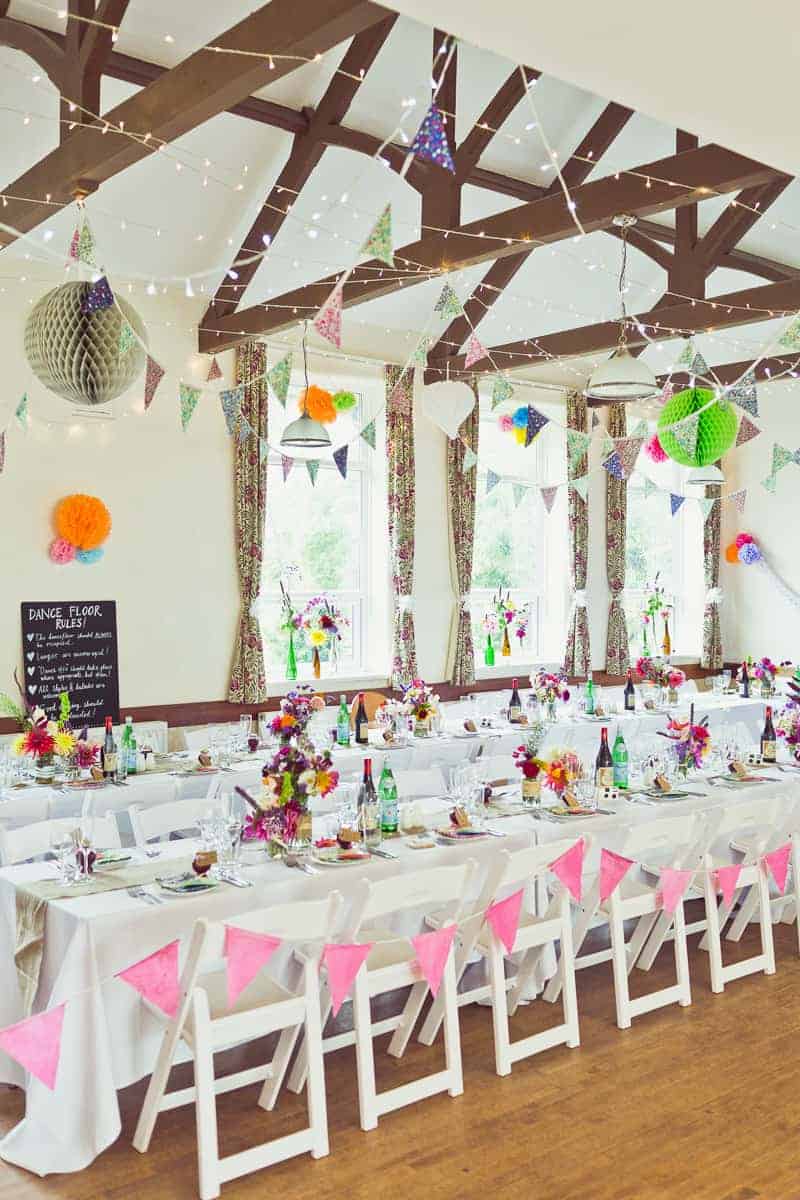 THIS CUTE DIY WEDDING IN A VILLAGE HALL IS EVERY CRAFTER'S DREAM! (19)