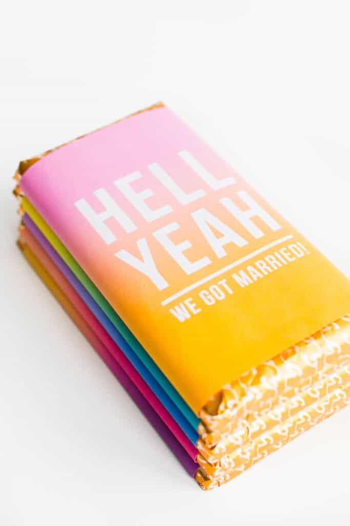 FREE PRINTABLE CHOCOLATE BAR WRAPPERS FOR YOUR FAVOURS! | Bespoke-Bride ...