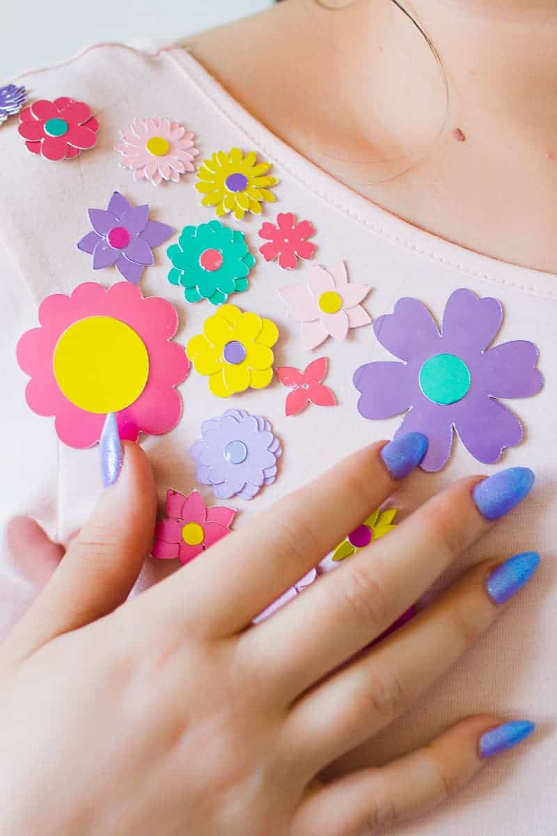 diy-embellished-dress-make-your-own-wedding-bridesmaid-dress-cricut-brooch-jewels-floral-flower-summer-fashioin-tutorial-11