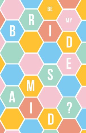 FREE PRINTABLE BE MY BRIDESMAID CARDS THEYRE MODERN FUN AND COLOURFUL ...