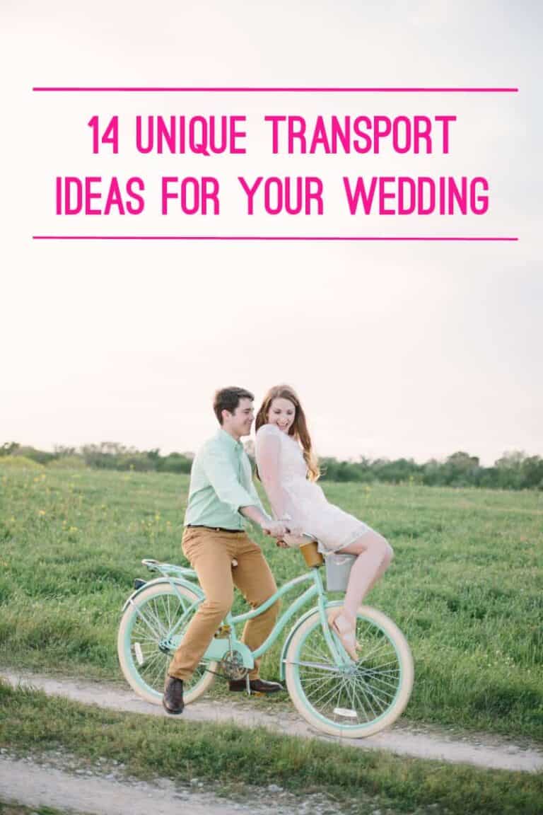 14 UNIQUE WEDDING TRANSPORT IDEAS | Bespoke-Bride: Wedding Blog