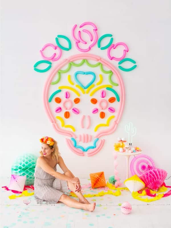 10 COLOURFUL HALLOWEEN DIYS YOU NEED TO MAKE! - Dayofthedead