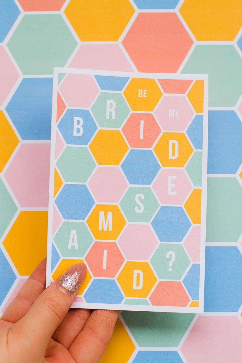 20-favourite-diys-for-your-hen-party-geometric-free-printable-will-you-be-my-bridesmaid-card
