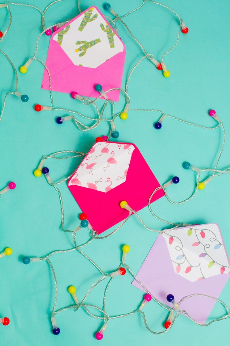 christmas-envelope-liners-free-printable-download-festive-flamingo-cactus-lights-pink-fun-6