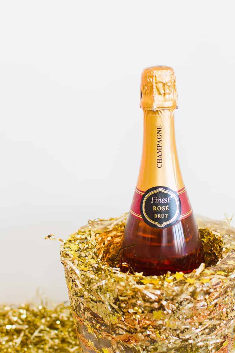 diy-glitter-ice-bucket-christmas-gold-metallic-confetti-bronze-copper-centrepiece-wine-cooler-champagne-17