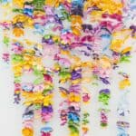 45 CREATIVE DIY BACKDROP IDEAS FOR YOUR WEDDING OR PARTY - Creative Diy Wedding Party Backdrops Cascading Flower Backdrop