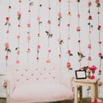 45 CREATIVE DIY BACKDROP IDEAS FOR YOUR WEDDING OR PARTY - Creative Diy Wedding Party Backdrops Fresh Flower Wall