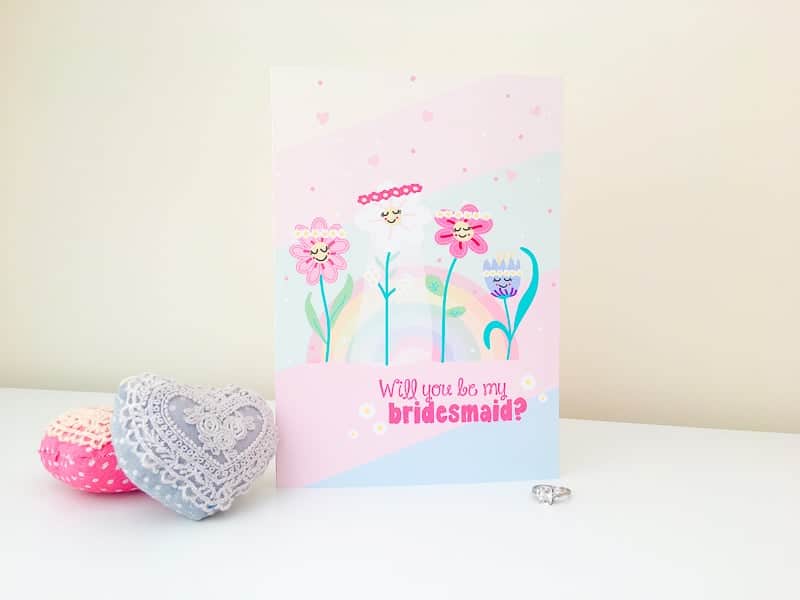 free-printable-be-my-bridesmaid-card-floral-flower-pretty-cute-rainbow-1