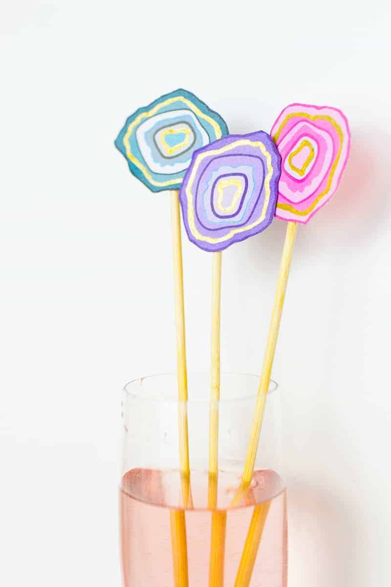 free-printable-geode-drink-stirrers-amethyst-rock-crystal-cocktails-colourful-fun-download-15