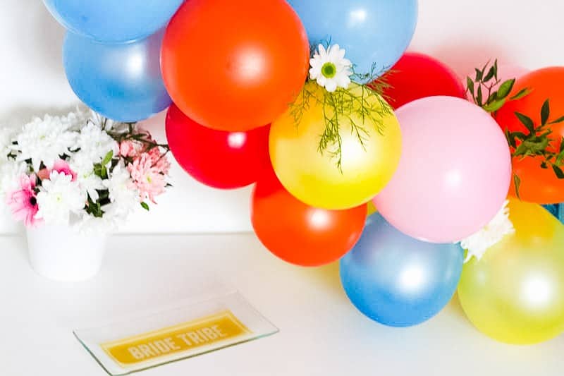 DIY Balloon Backdrop Arch Colourful Fun-20
