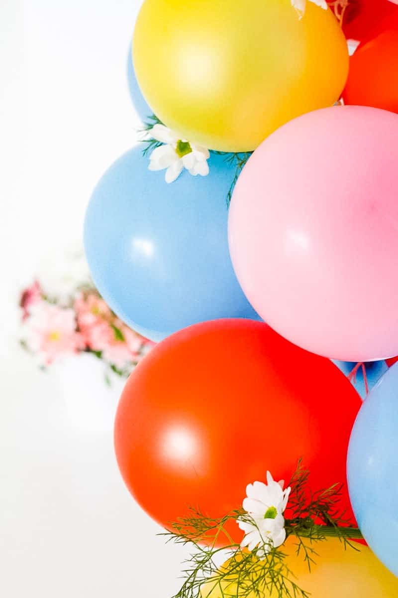 DIY Balloon Backdrop Arch Colourful Fun-9