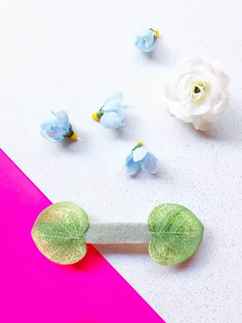 DIY Hair Clips 3 ways Flower floral beaded wedding gold_-3