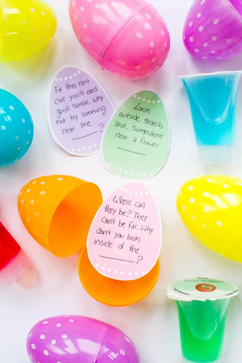 Adult Easter Egg Hunt Boozy Shots DIY Free Printable Clues Fun Easter Party Games Ideas Alchohol Shooters-21