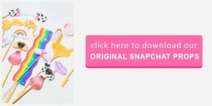 FREE PRINTABLE PHOTOBOOTH SNAPCHAT PROPS FOR YOUR WEDDING! | Bespoke ...