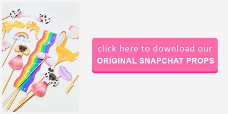 FREE PRINTABLE PHOTOBOOTH SNAPCHAT PROPS FOR YOUR WEDDING! | Bespoke ...