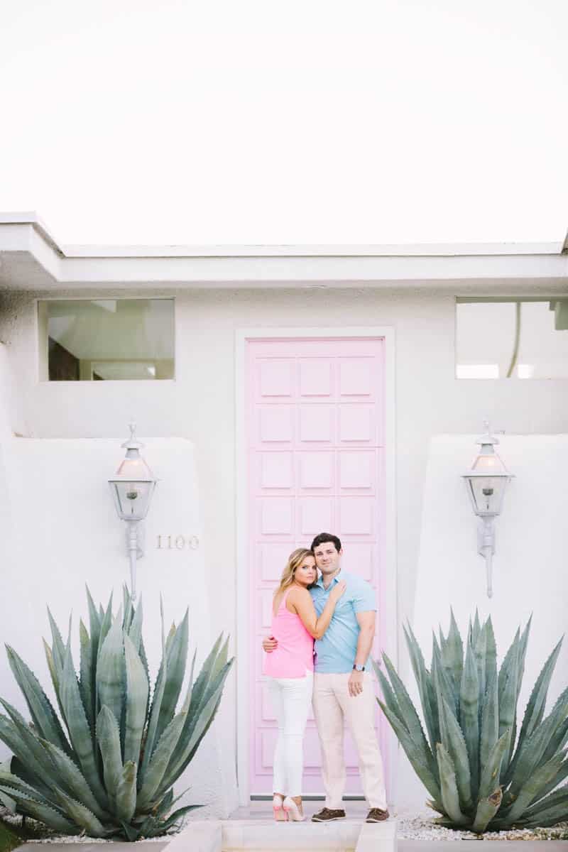 SWEET PASTEL PINK PALM SPRINGS ENGAGEMENT SESSION (2)