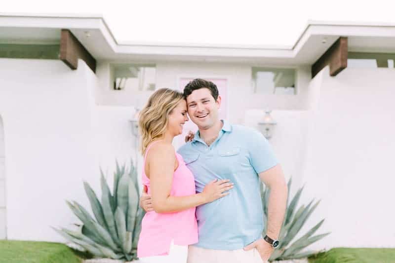 SWEET PASTEL PINK PALM SPRINGS ENGAGEMENT SESSION (3)