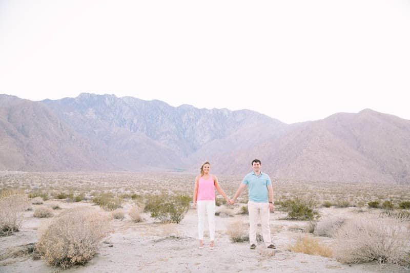 SWEET PASTEL PINK PALM SPRINGS ENGAGEMENT SESSION (9)