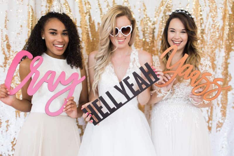 UNIQUE PHOTO BOOTH STYLING IDEAS FOR A WEDDING BACHELORETTE OR HEN PARTY (27)