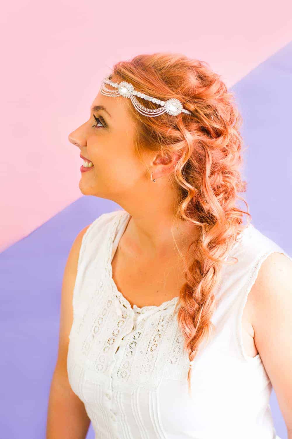 Pearl & Crystal Bridal Headband, Side Wedding Headpiece, Floral Bridal  Headband, Floral Wedding Headband, Floral Wedding Hair Accessory3268 - Etsy
