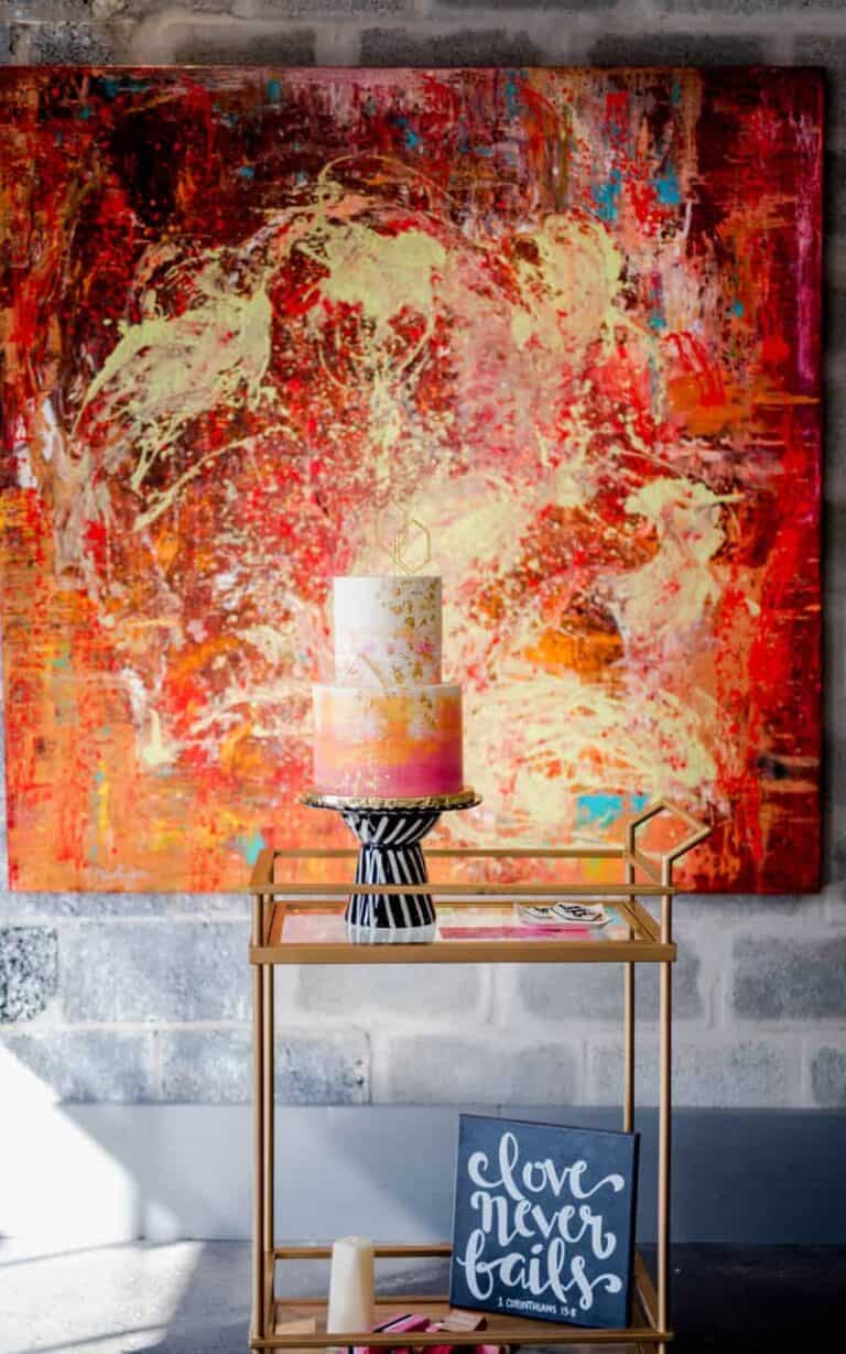 EDGY, ART INSPIRED WEDDING BespokeBride Wedding Blog