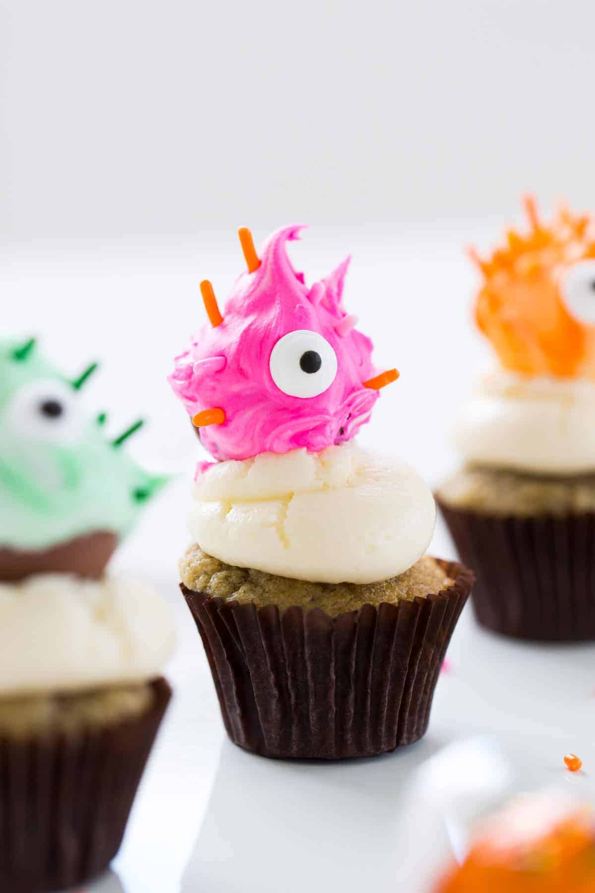 OUR FAVOURITE HALLOWEEN THEMED PARTY FOOD RECIPES! - Lindt Monster Truffle Cupcakes