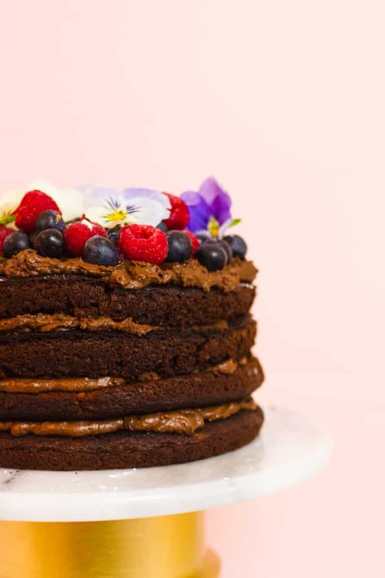 VEGAN CHOCOLATE MOUSSE CAKE RECIPE BespokeBride Wedding Blog