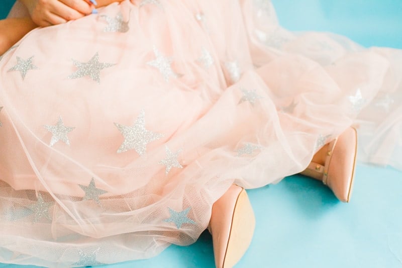 DIY SPARKLY STAR TULLE SKIRT - PERFECT FOR CHRISTMAS! | Bespoke-Bride ...
