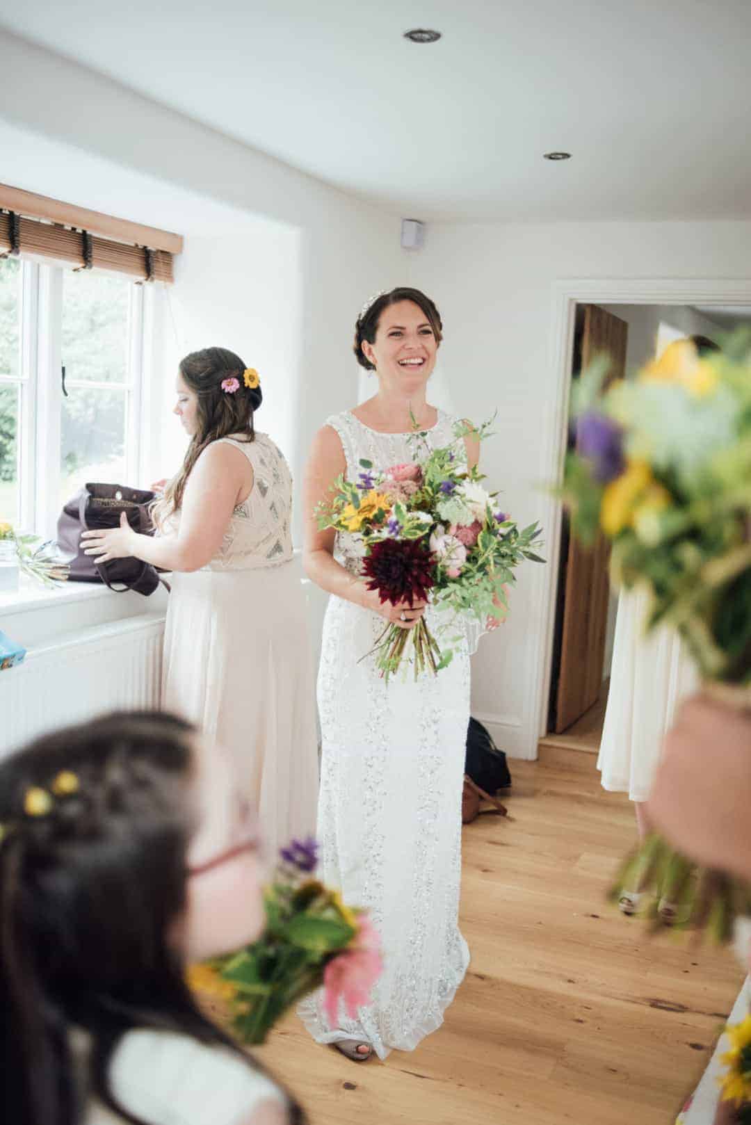 We're Swooning Over This Charming DIY Countryside Wedding - Hewer Walton Libertypearlphotography Tamsinandjimweddingsneakpeek Big