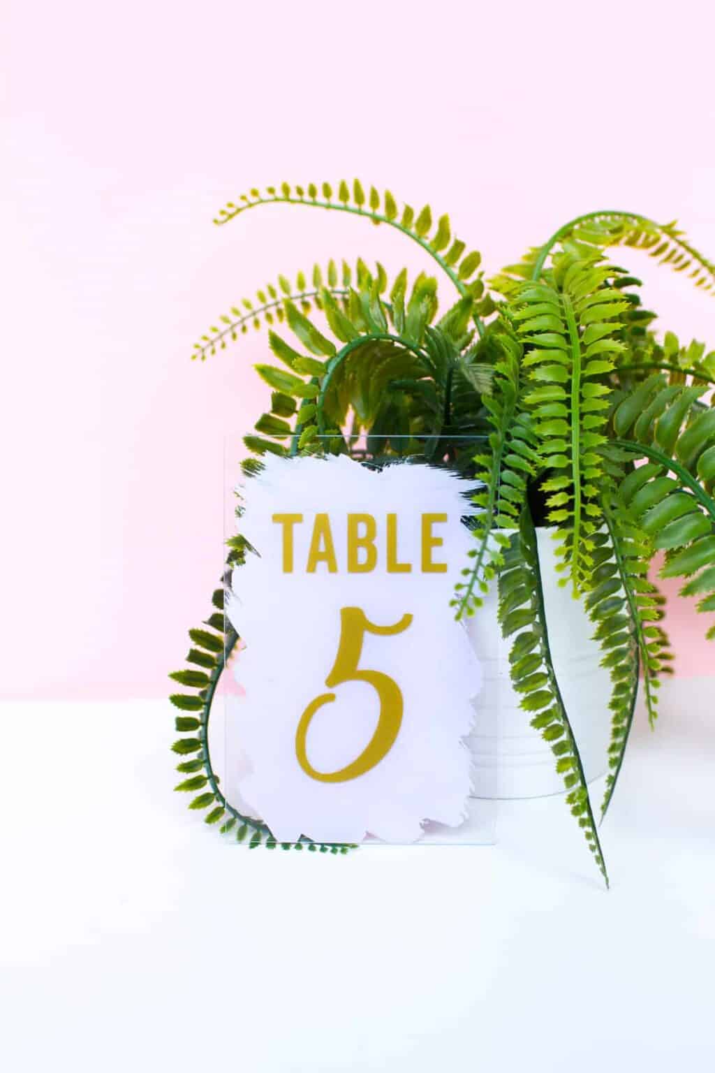 DIY THESE MODERN PASTEL PAINTED GLASS TABLE NUMBERS BespokeBride