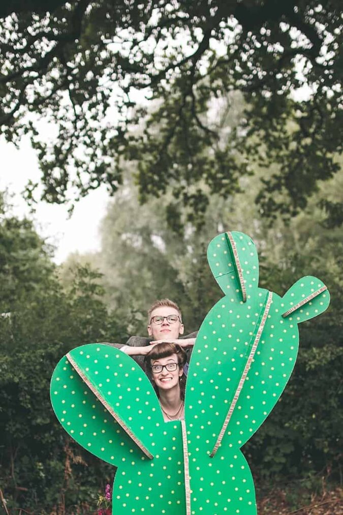 BRIGHT RAINBOW LATIN AMERICAN THEMED RETRO WEDDING (39)