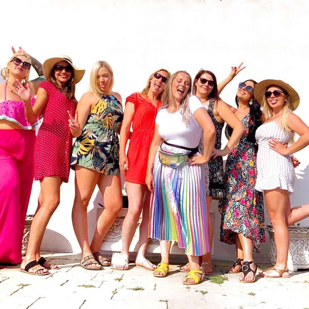 EMILY'S HEN PARTY IN BURANO, VENICE - Burano Italy Travel Guide Hen Party Bachelorette Emily Bespoke Bride