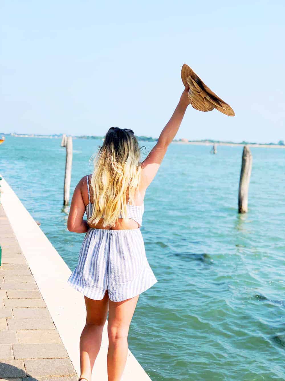 EMILY'S HEN PARTY IN BURANO, VENICE - Burano Italy Travel Guide Hen Party Bachelorette Emily Bespoke Bride