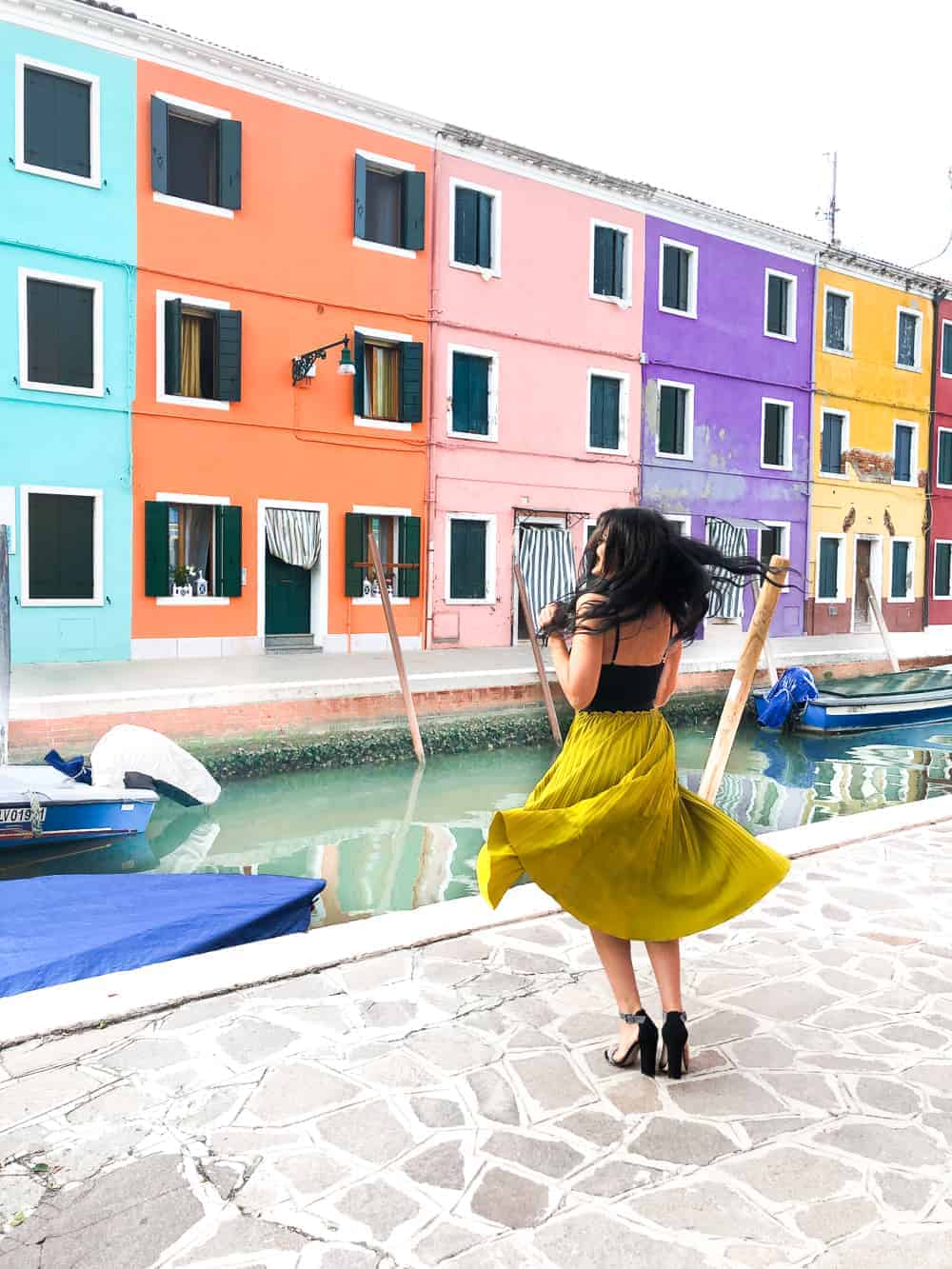 EMILY'S HEN PARTY IN BURANO, VENICE - Burano Italy Travel Guide Hen Party Bachelorette Emily Bespoke Bride