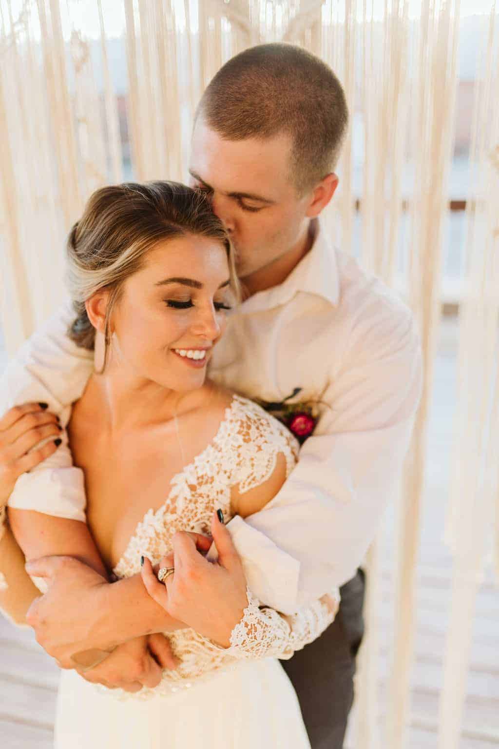 Jewel Toned Boho Wedding Inspiration In A Brewery JEWEL TONED BOHO WEDDING INSPIRATION IN A BREWERY - Boho Jewel Toned Wedding Inspiration In Brewery With Pet Dog