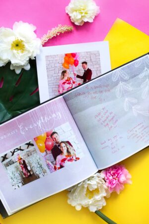 TURN YOUR ENGAGEMENT PHOTOS INTO A UNIQUE WEDDING GUEST BOOK | Bespoke ...