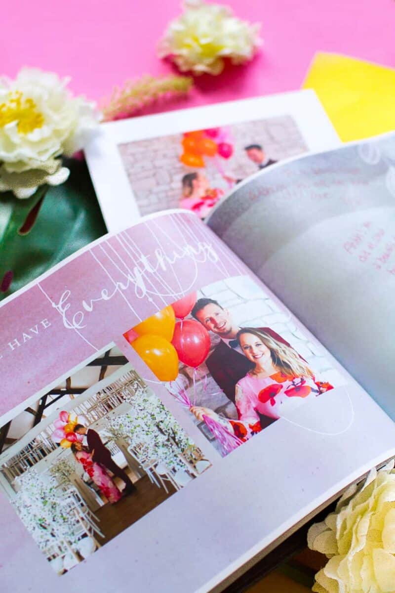 TURN YOUR ENGAGEMENT PHOTOS INTO A UNIQUE WEDDING GUEST BOOK Bespoke