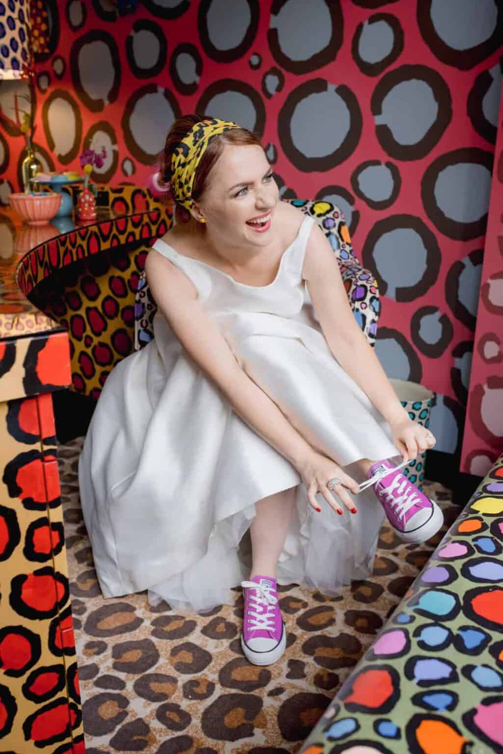 COLOURFUL LEOPARD PRINT WEDDING IDEAS AT SAINT KATE ARTS HOTEL ...