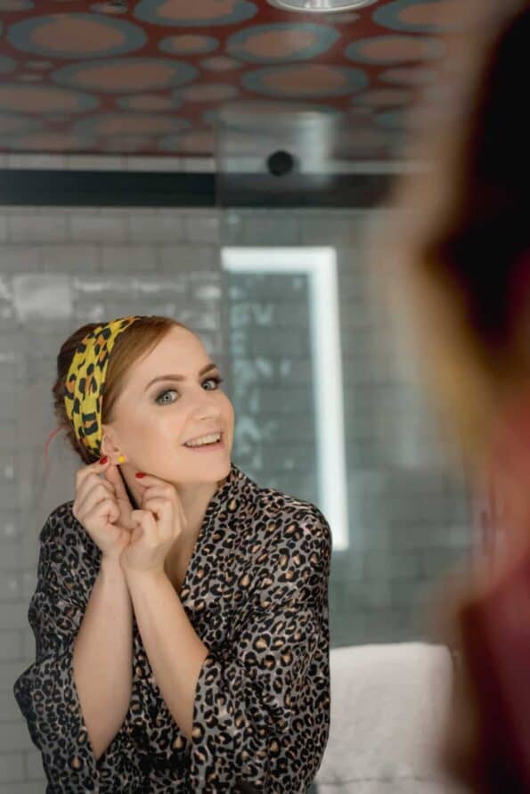 COLOURFUL LEOPARD PRINT WEDDING IDEAS AT SAINT KATE ARTS HOTEL ...