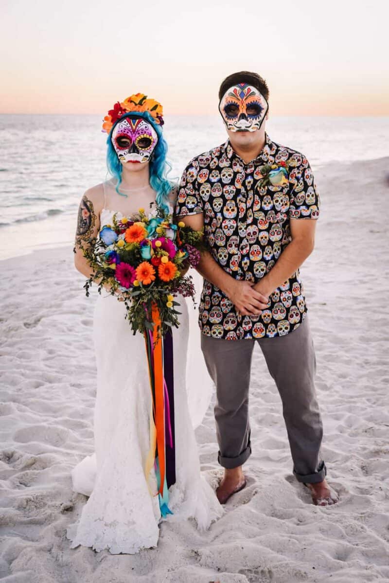 DIA DE LOS MUERTOS MEXICAN INSPIRED WEDDING | Bespoke-Bride: Wedding Blog