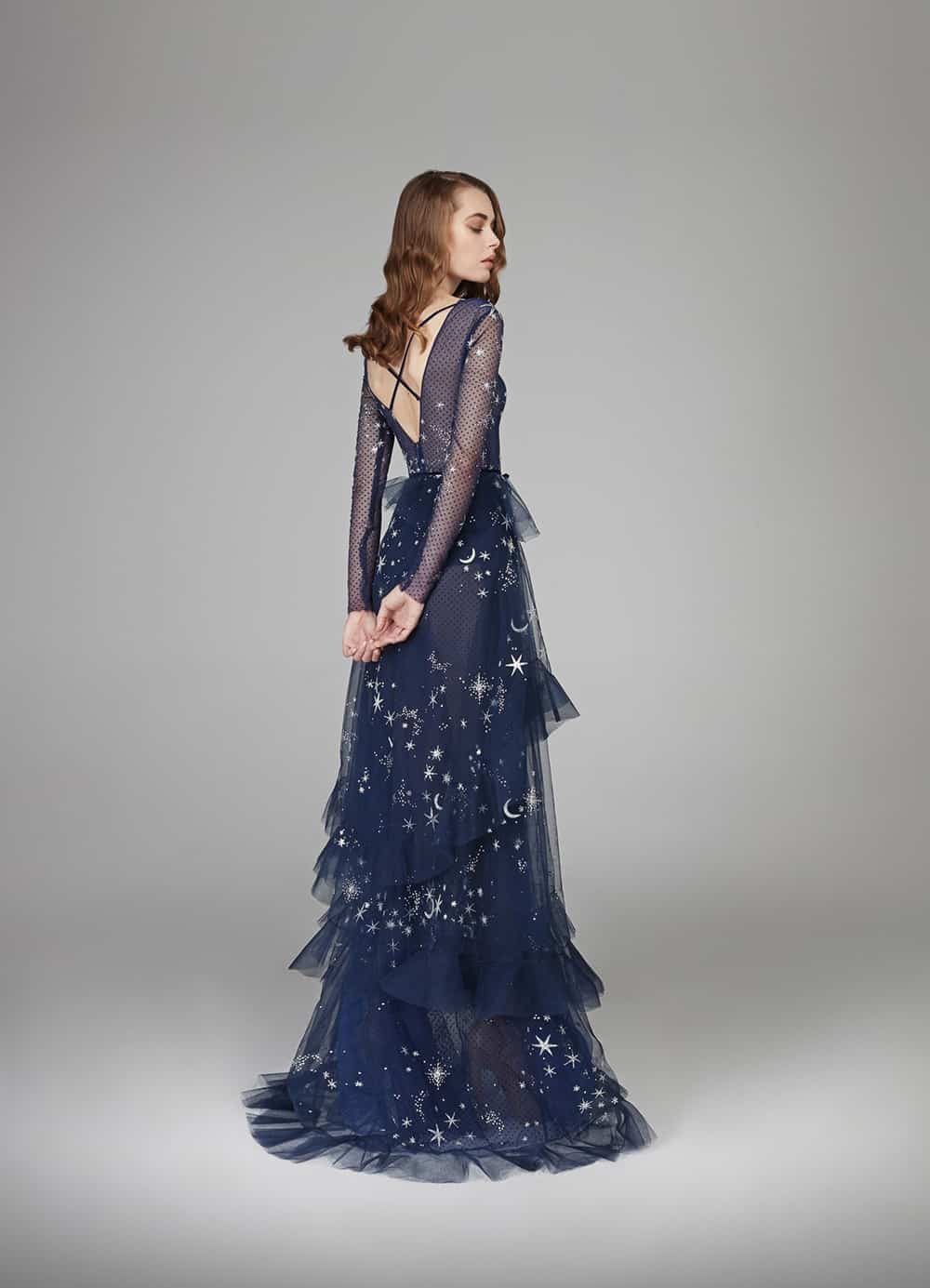 hamda- al-fahim-stardust-dark-blue-tulle-constellation-galaxy-themed-wedding-dress