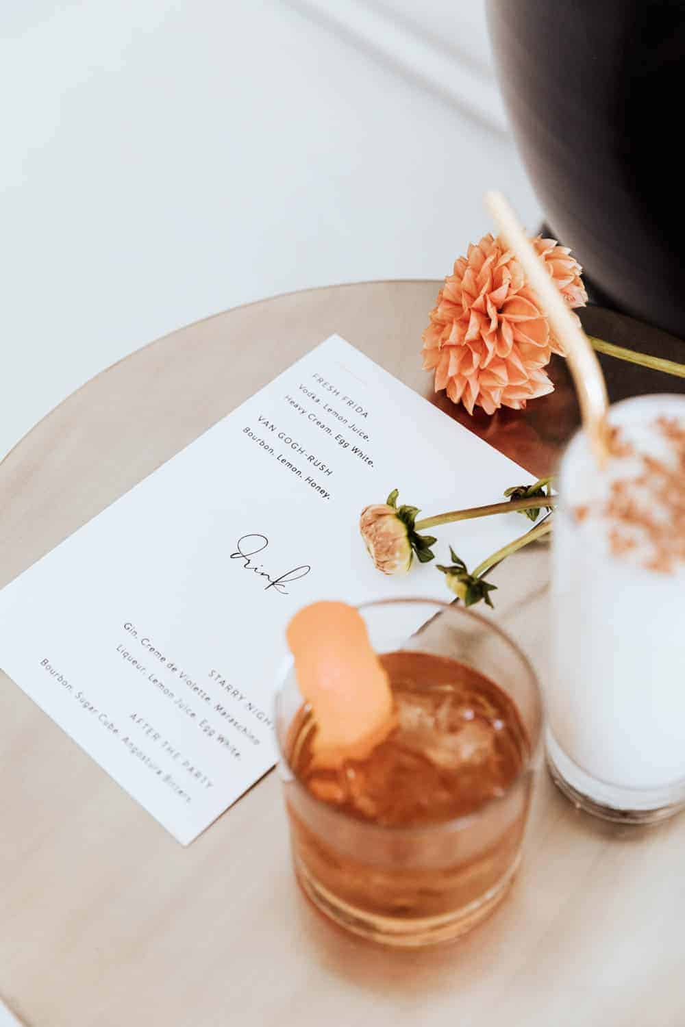 A MODERN ART INSPIRED ENGAGEMENT DINNER - A Modern Art Inspired Engagement Dinner Wedding Inspiration