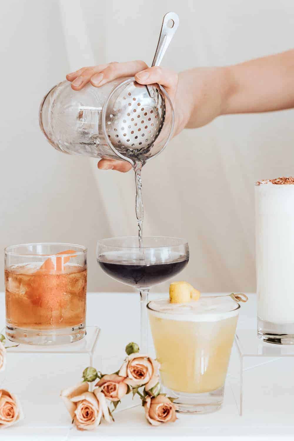 A MODERN ART INSPIRED ENGAGEMENT DINNER - A Modern Art Inspired Engagement Dinner Wedding Inspiration