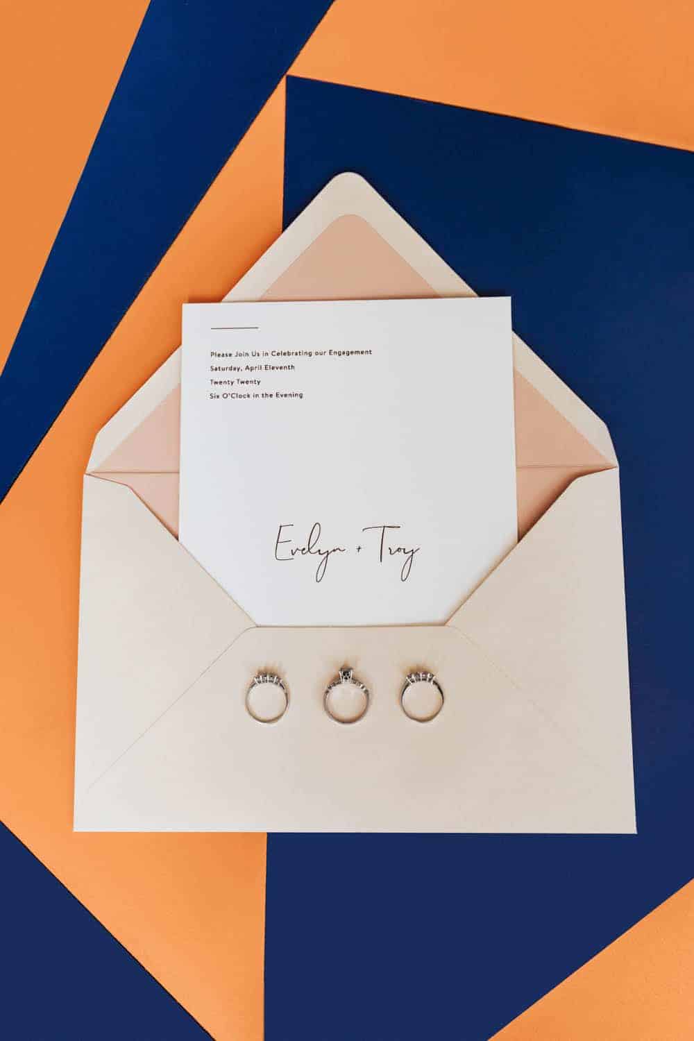 A MODERN ART INSPIRED ENGAGEMENT DINNER - A Modern Art Inspired Engagement Dinner Wedding Inspiration