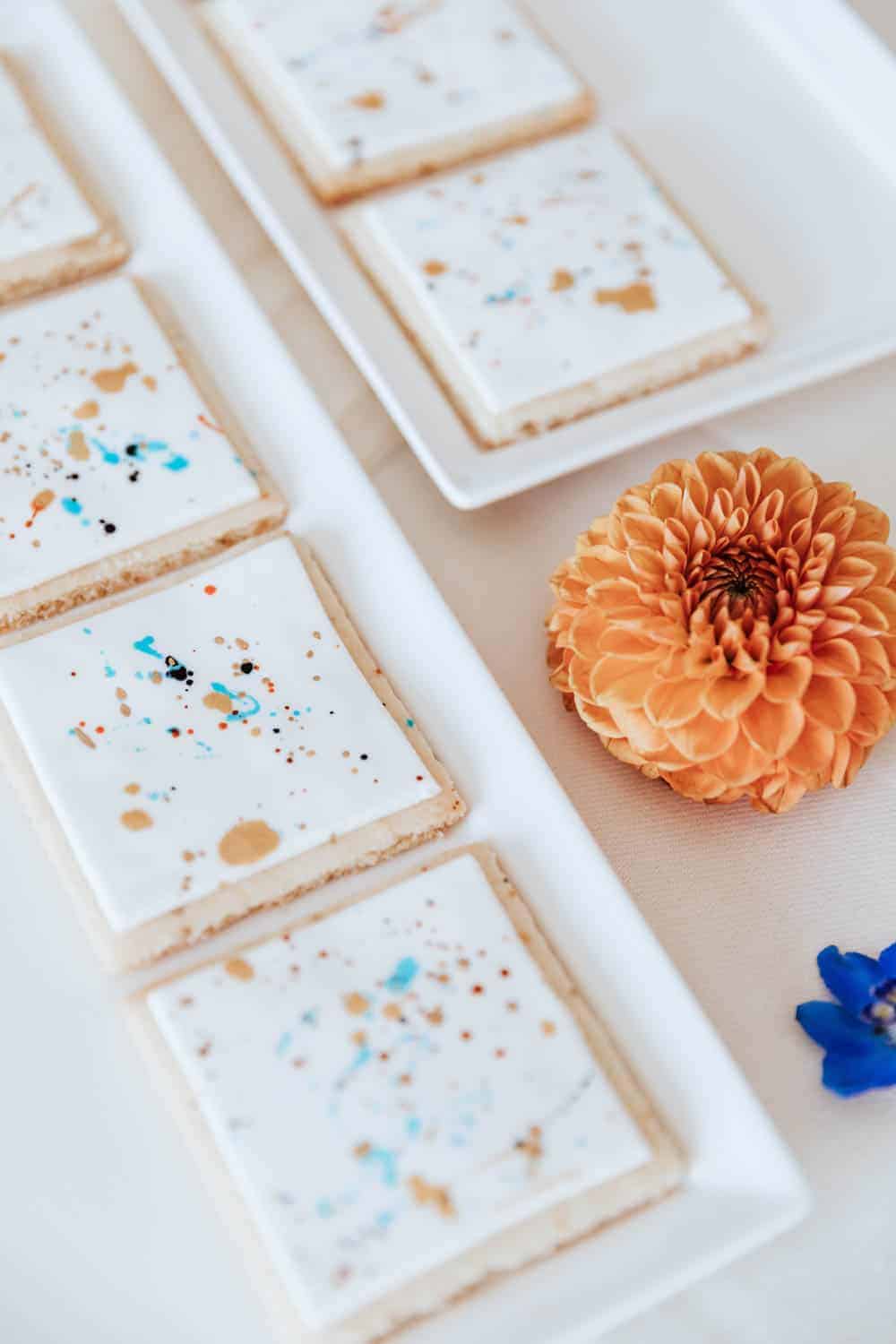 A MODERN ART INSPIRED ENGAGEMENT DINNER - A Modern Art Inspired Engagement Dinner Wedding Inspiration