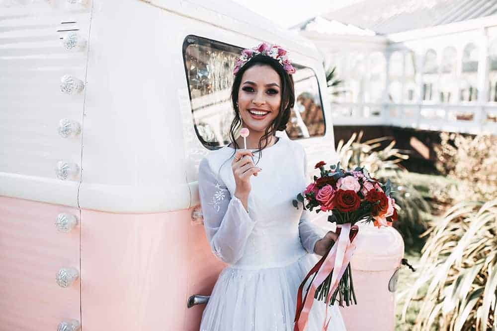 Red and Pink Valentines Day Galentines Day Wedding Ideas