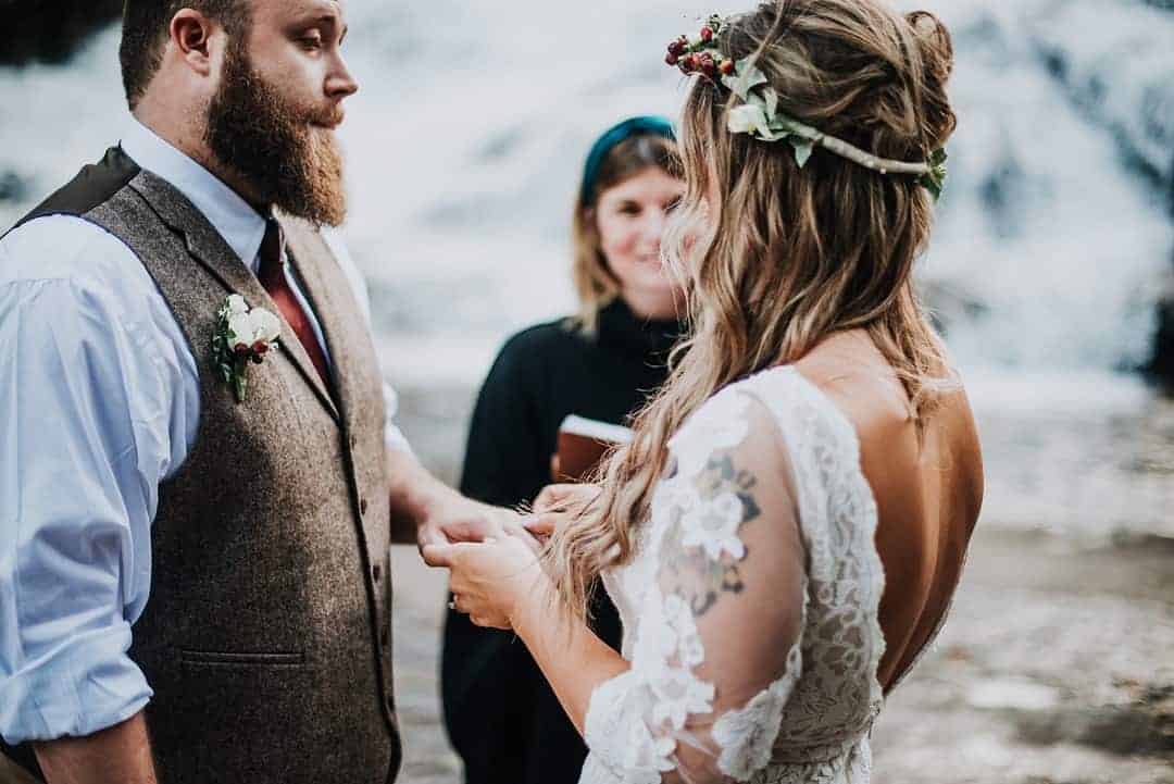 AN INTIMATE ELOPEMENT AT SKINNY DIP FALLS - Garrett Matthews Cappy Phalen Photography Northcarolina Triplefalls Beckytrevor Big