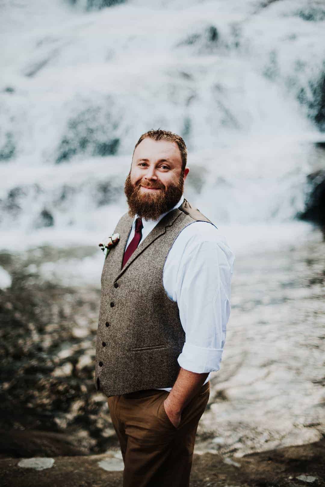 AN INTIMATE ELOPEMENT AT SKINNY DIP FALLS - Garrett Matthews Cappy Phalen Photography Northcarolina Triplefalls Beckytrevor Big